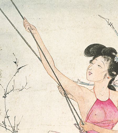德惠-胡也佛的仕女画和最知名的金瓶梅秘戏图